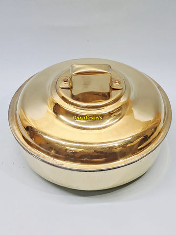 Traditional Brass prasadham bowl- aluminium coated inside bowl