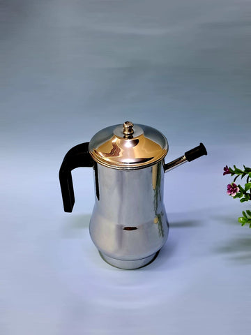 Stainless Steel Oil Jug / Nei Jaadi/oil dispenser β Ghee Storage Jug with Lid & Spout