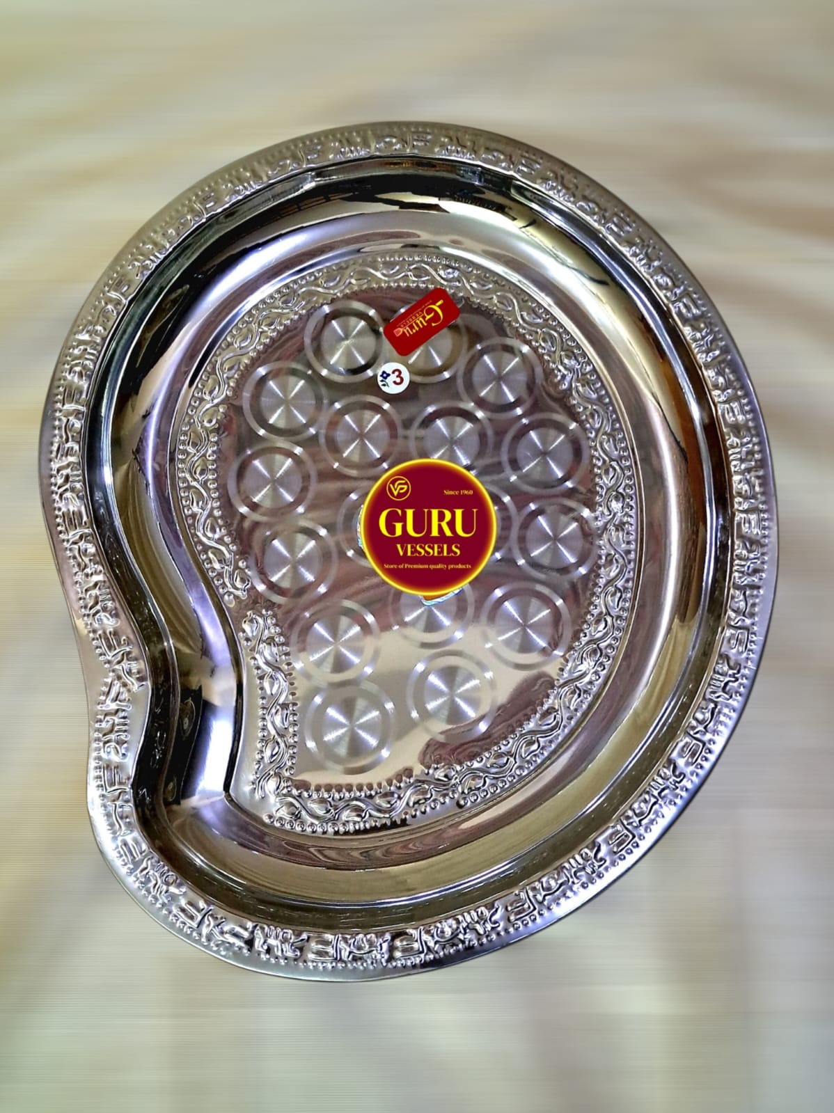 Stainless steel trays