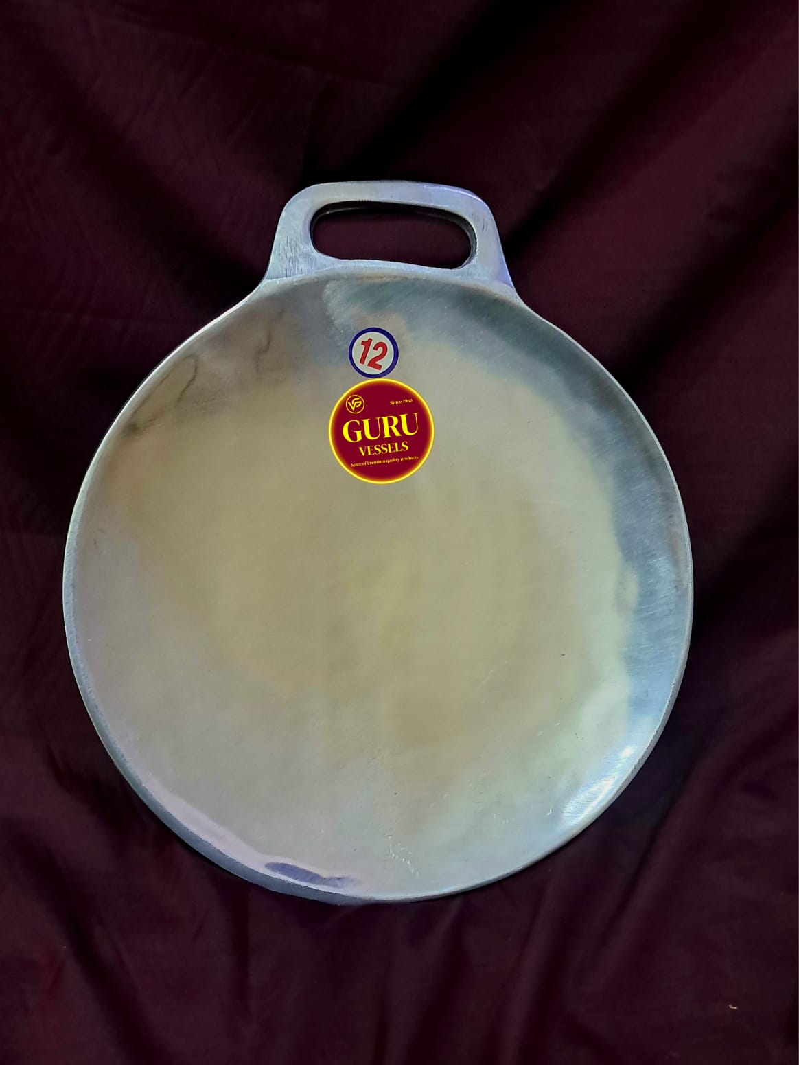 Indolium Dosa Tawa –  Hand-finished & Durable in 4 Sizes / dosa chatty