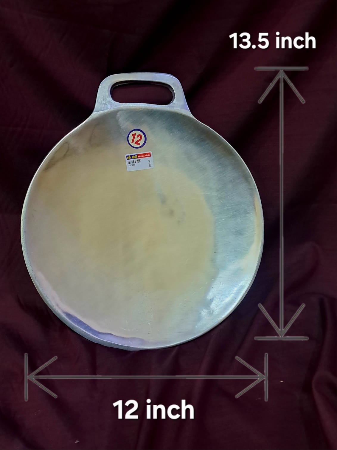 Indolium Dosa Tawa –  Hand-finished & Durable in 4 Sizes / dosa chatty