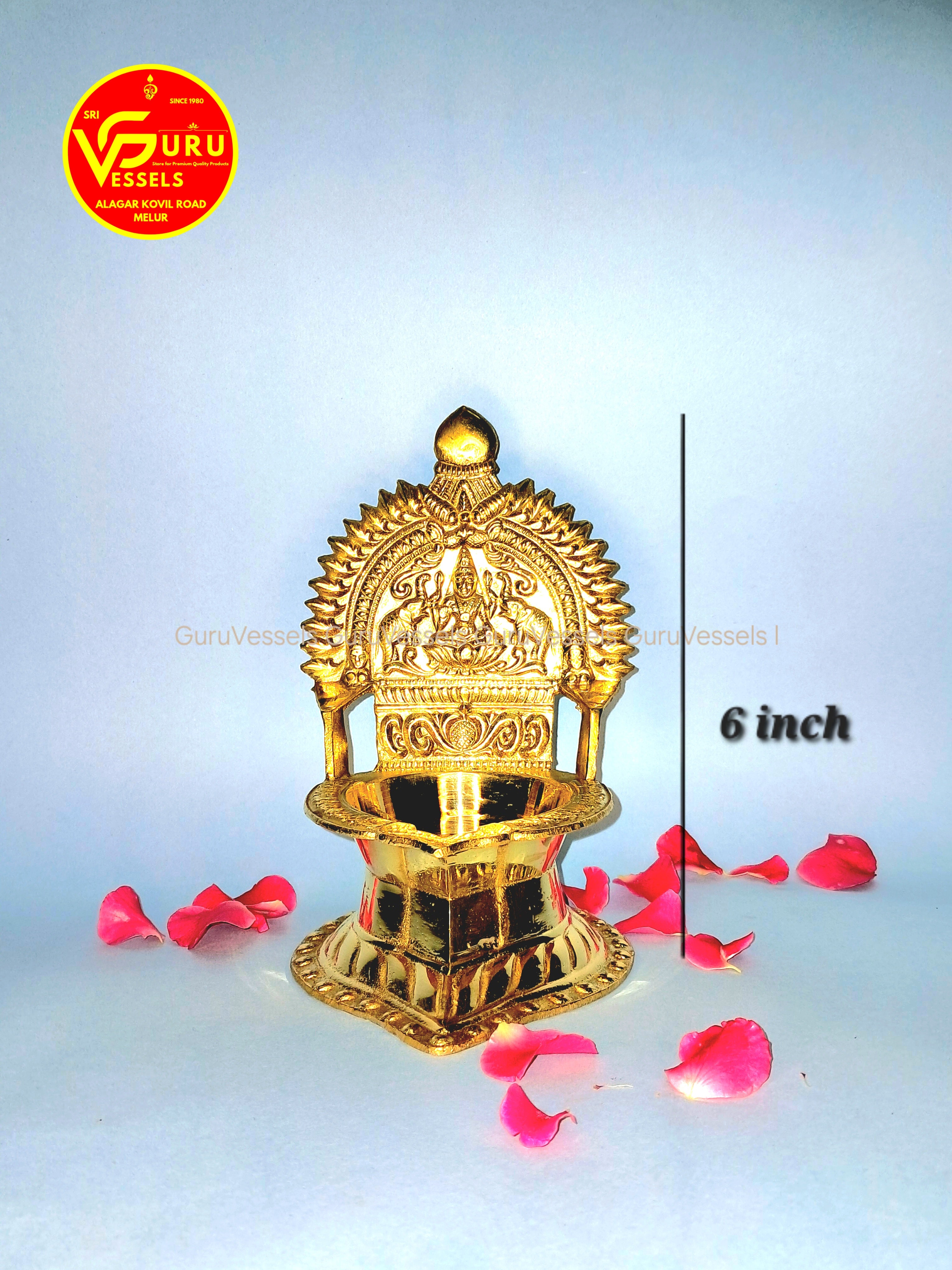 Gajalakshmi vilakku (supreme gold)