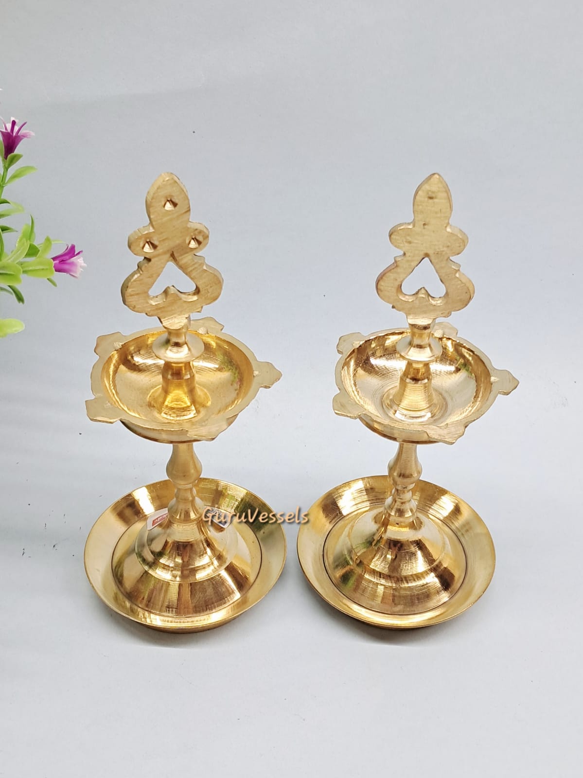 Brass baby kuthu Vilakku 6 inch- set of 2