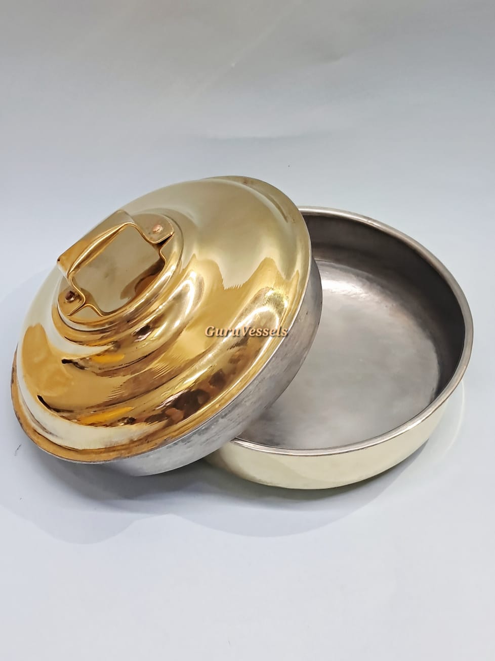 Traditional Brass prasadham bowl- aluminium coated inside bowl