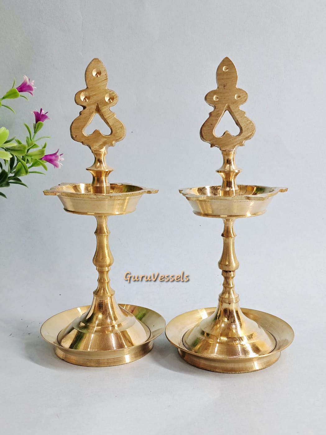 Brass baby kuthu Vilakku 6 inch- set of 2