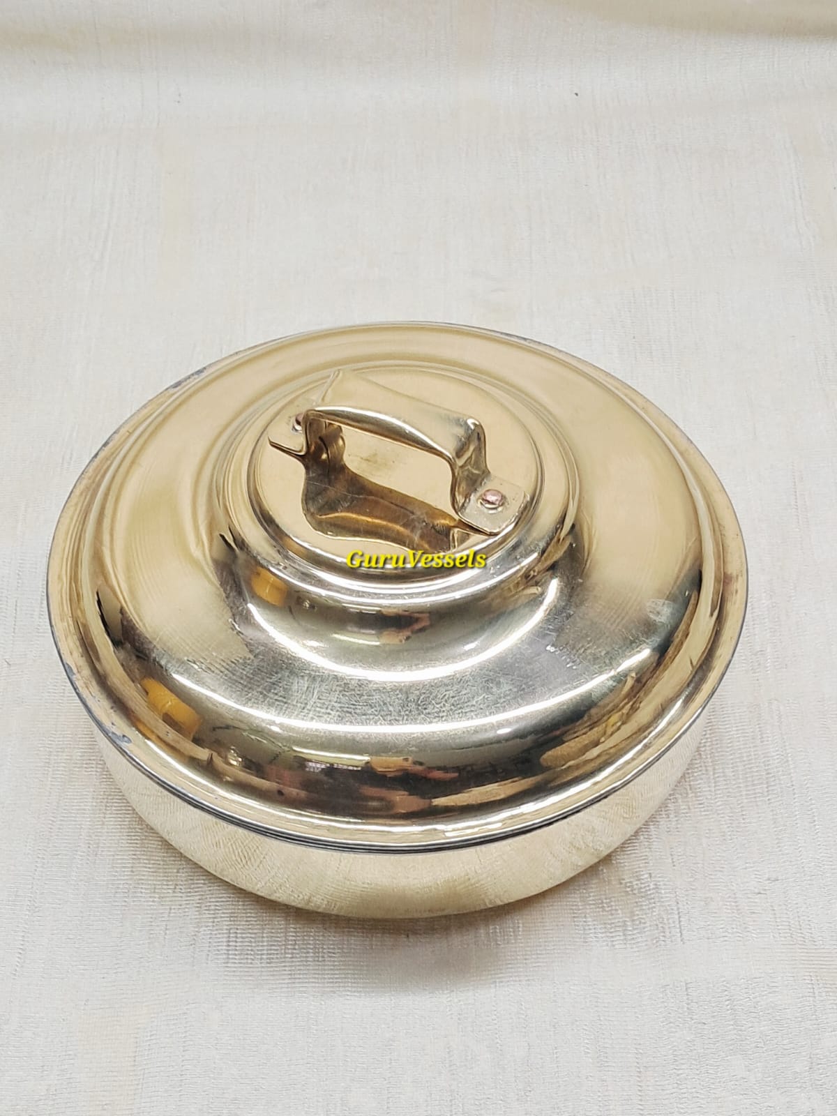 Traditional Brass prasadham bowl- aluminium coated inside bowl
