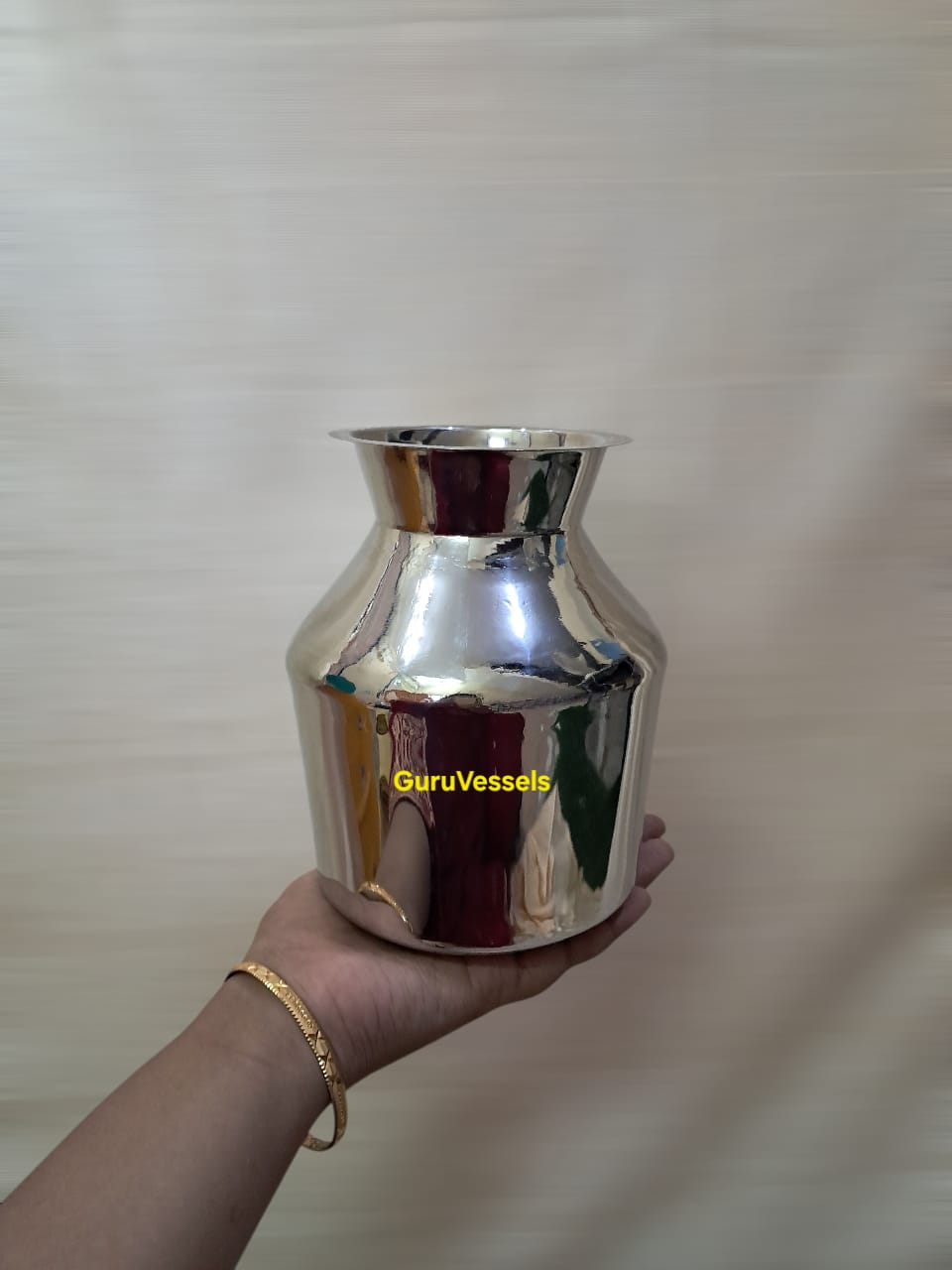 stainless steel thekloor sombu / paal kudam