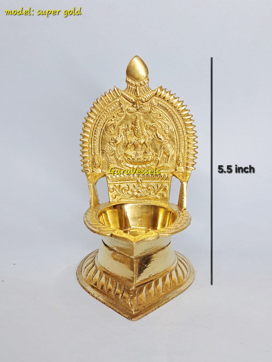 Gajalakshmi vilakku (supreme gold)